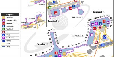 SVO terminal mappa
